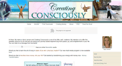 Desktop Screenshot of creatingconsciously.com
